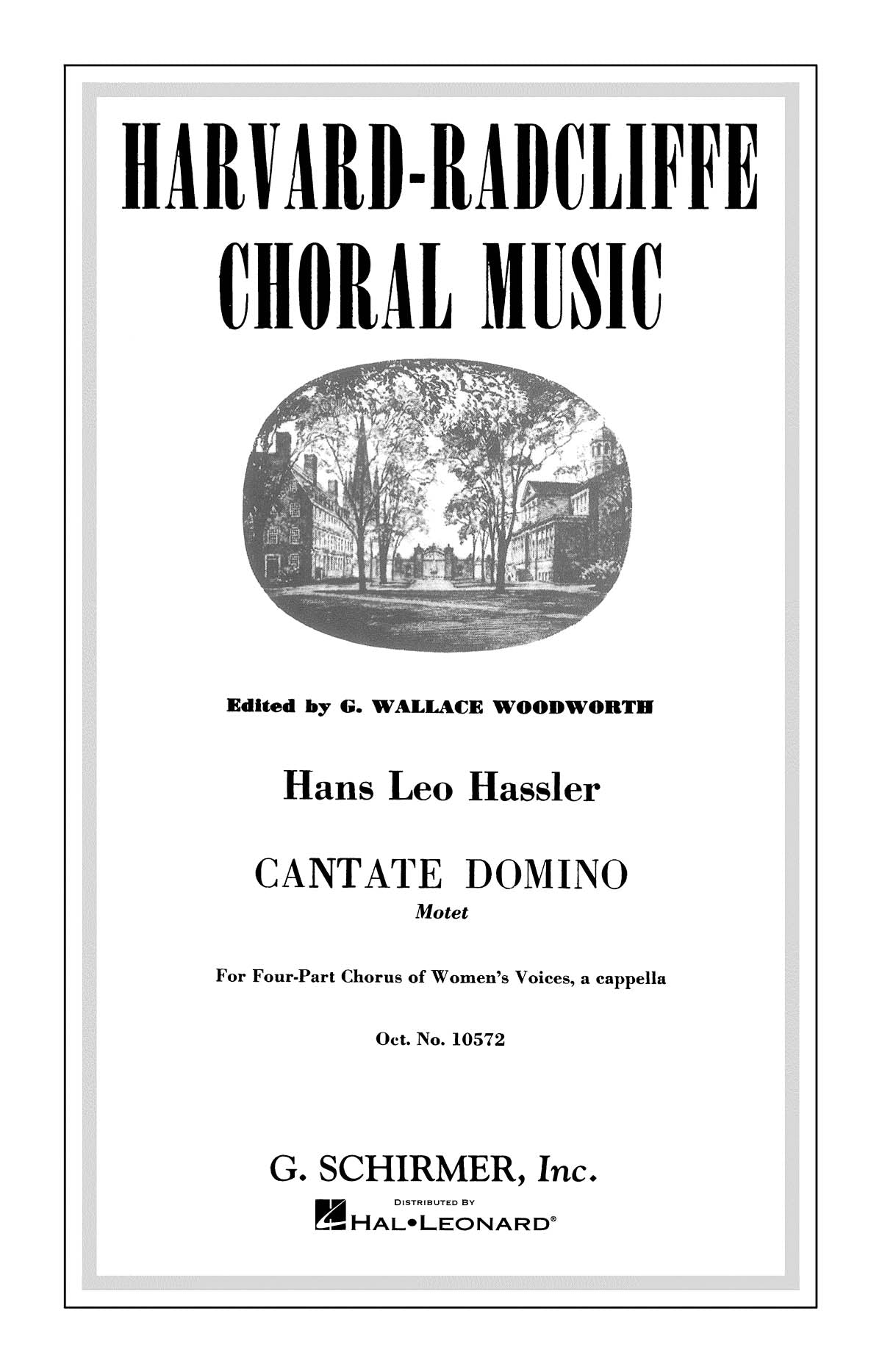 Hassler: Cantate Domino Motet