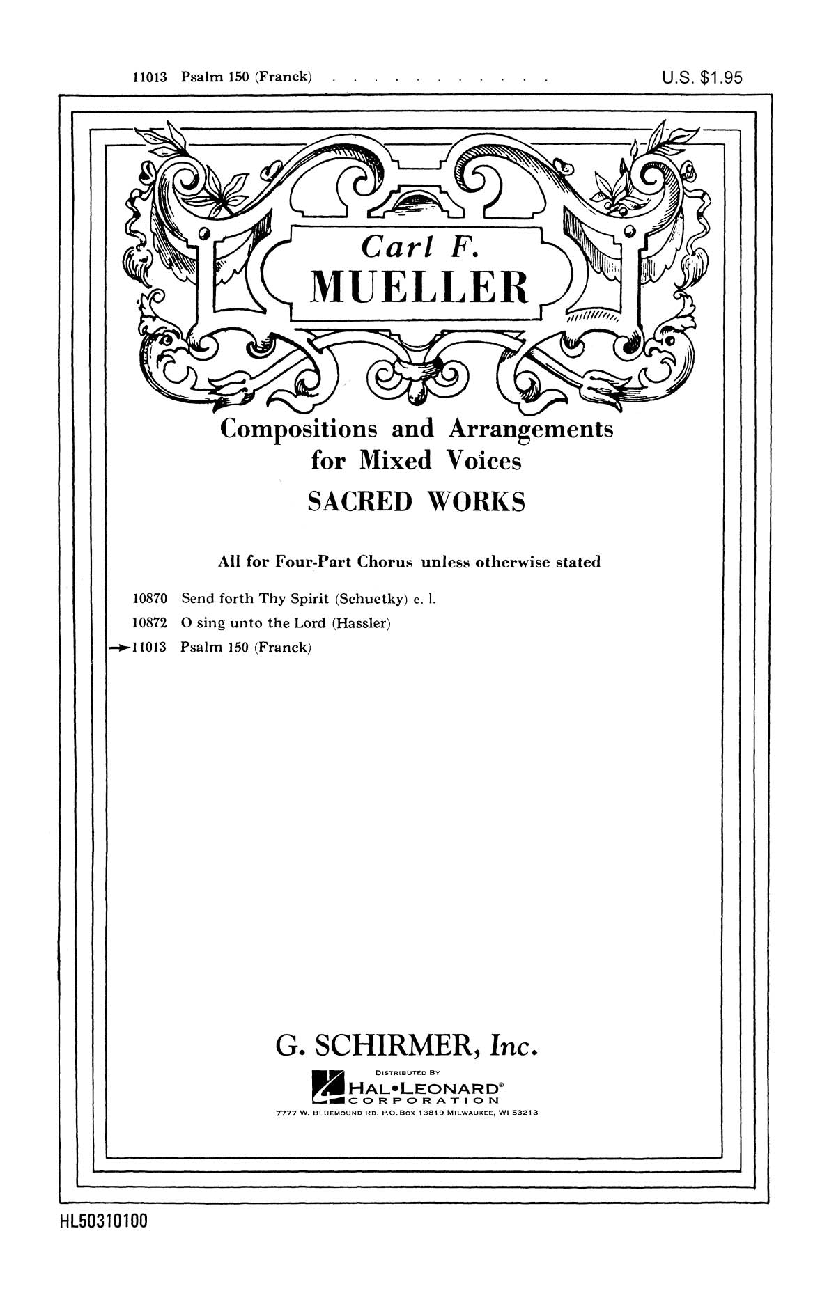 Franck: Psalm 150 Organ