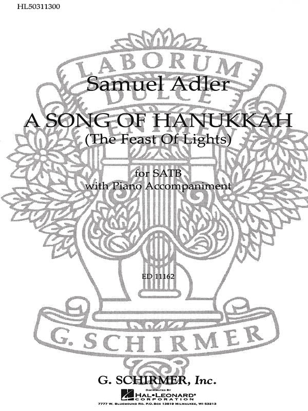 Adler: Song Of Hanukkah Feast Of Lights
