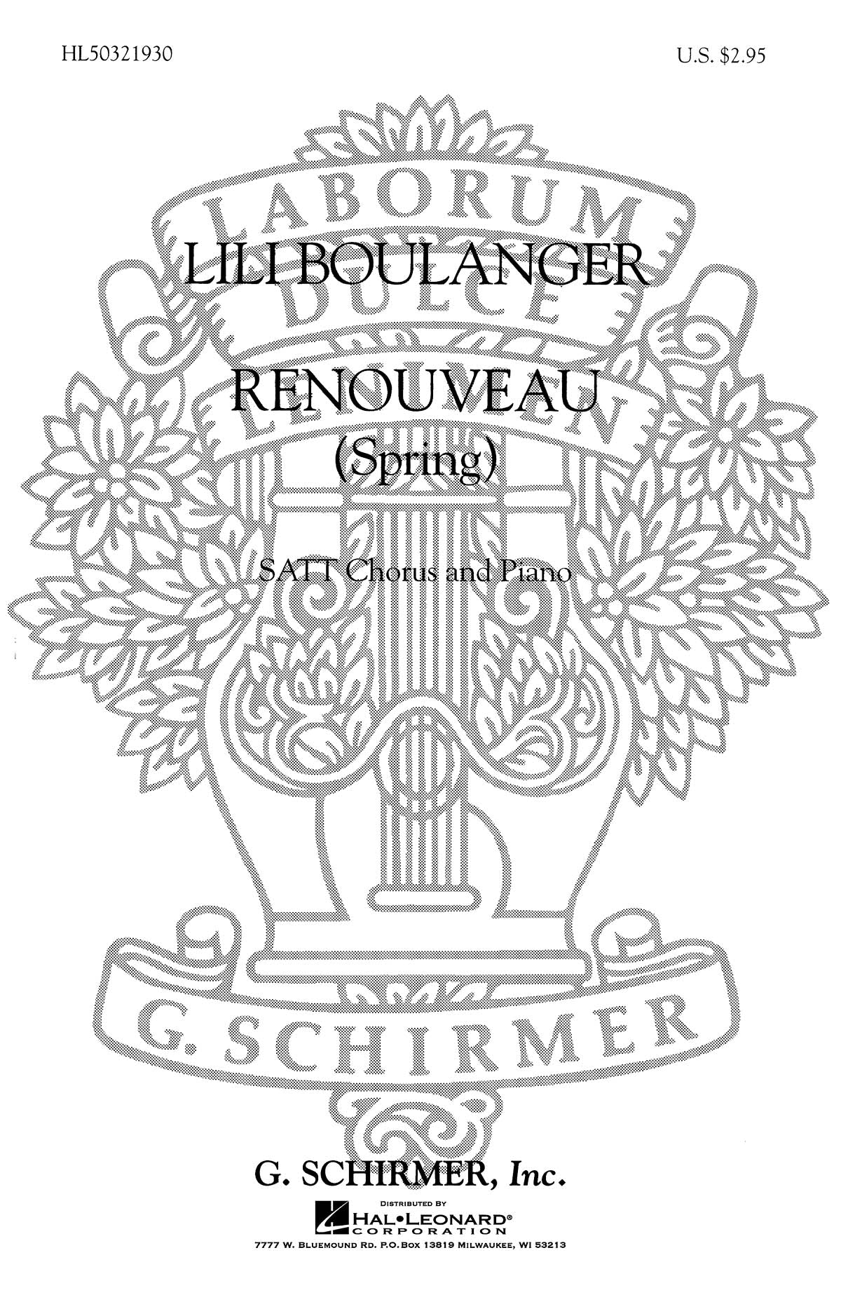 Boulanger: Renouveau Spring