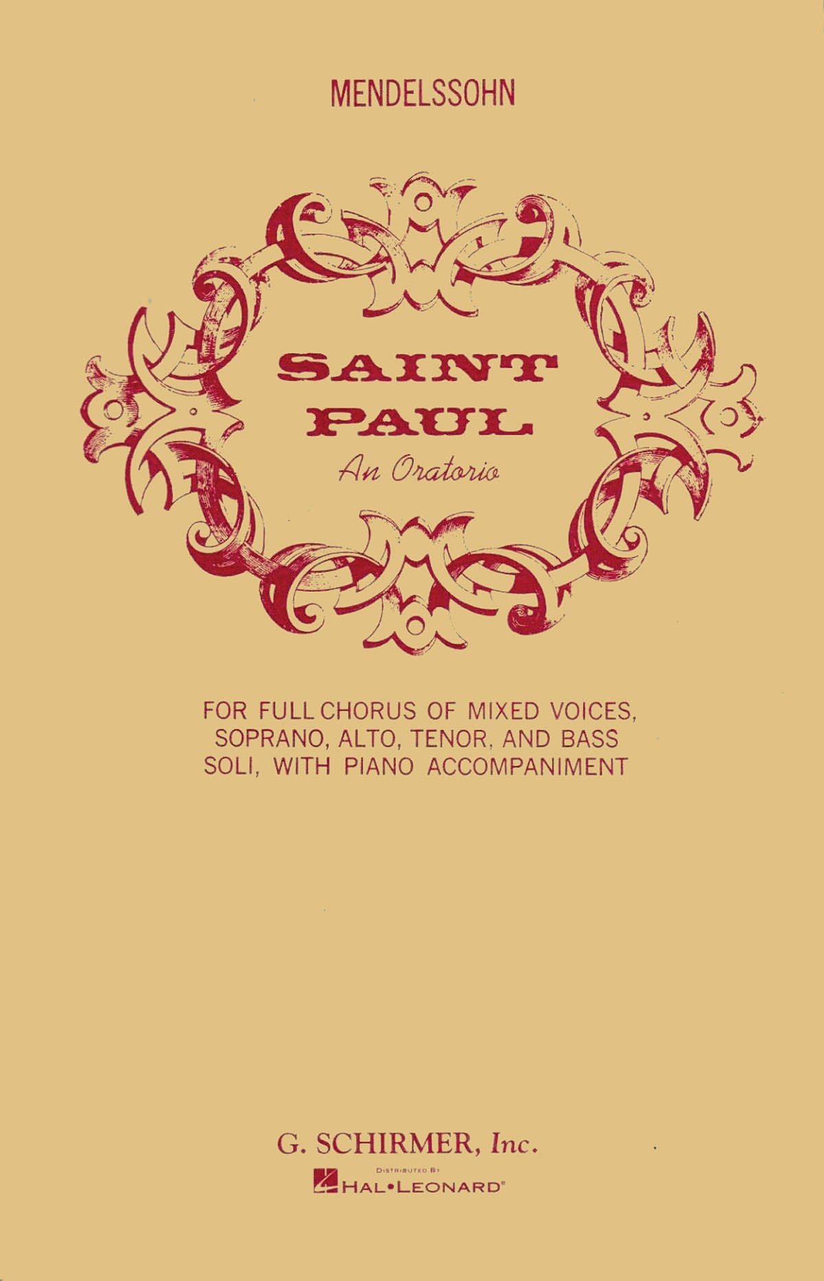 Bartholdy: St. Paul