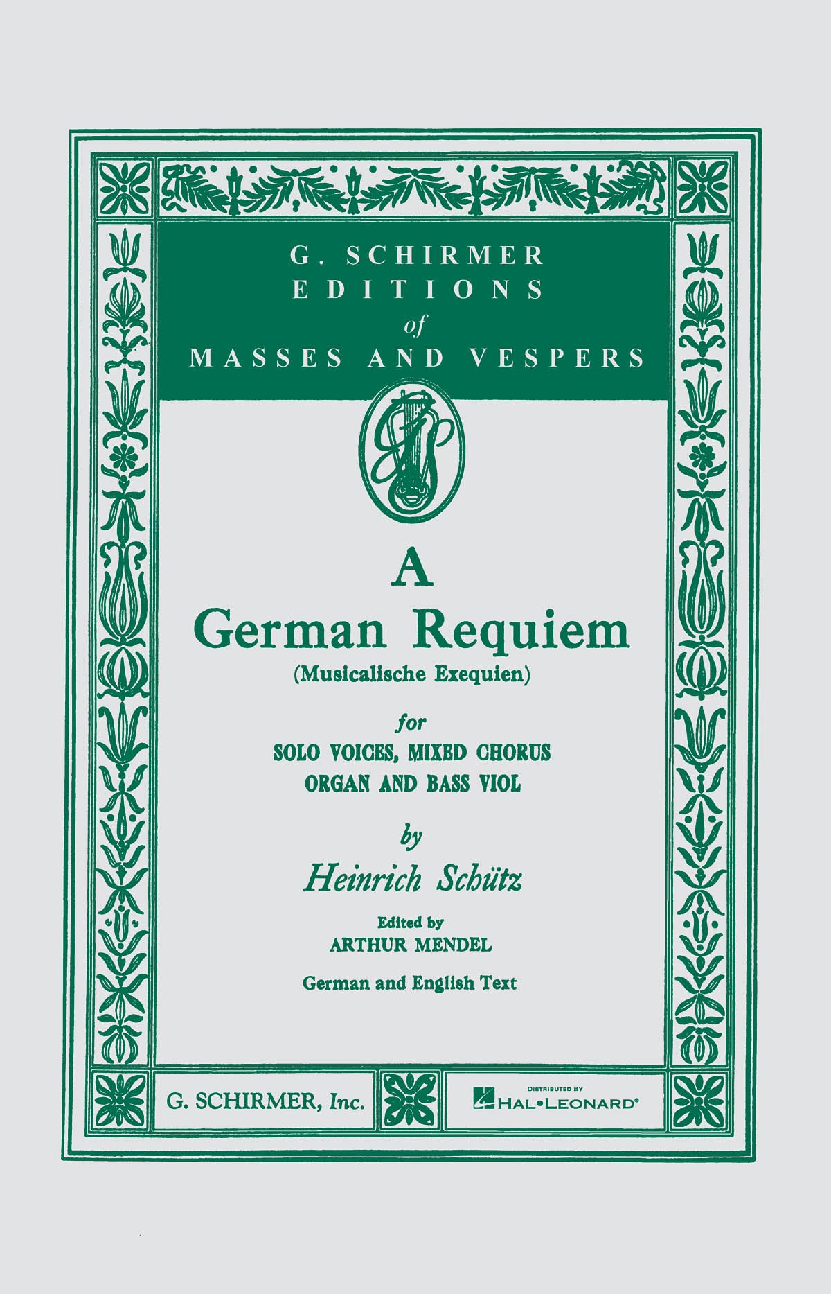 Schütz: German Requiem