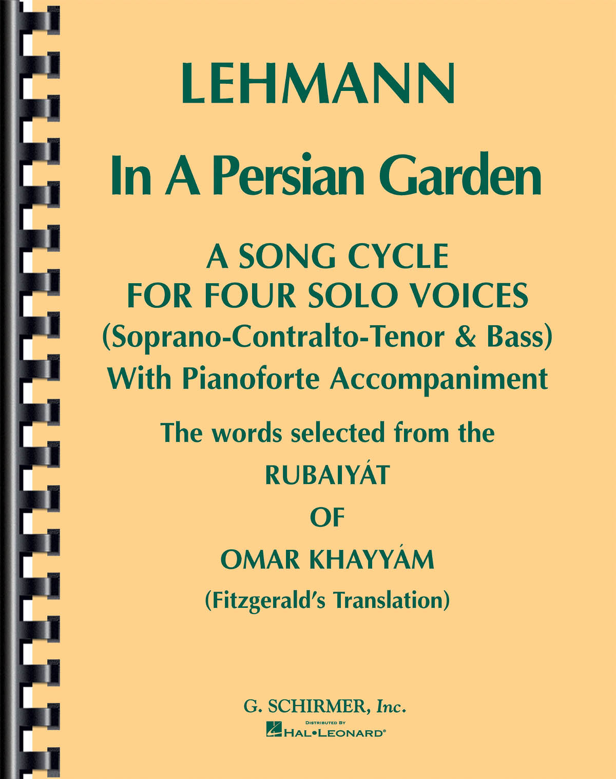 Lehmann: In a Persian Garden