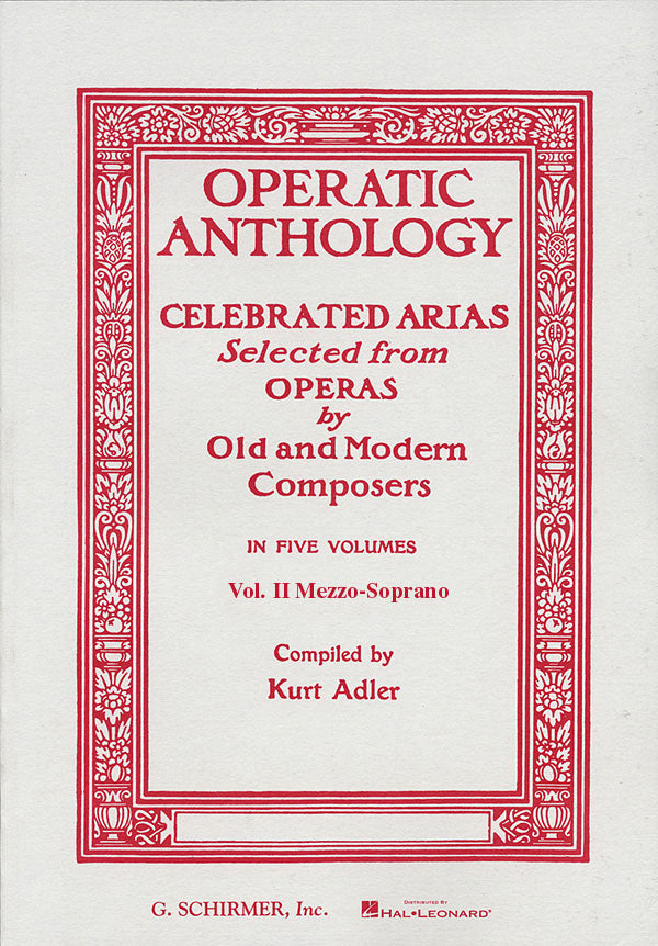 Adler: Operatic Anthology - Volume 2