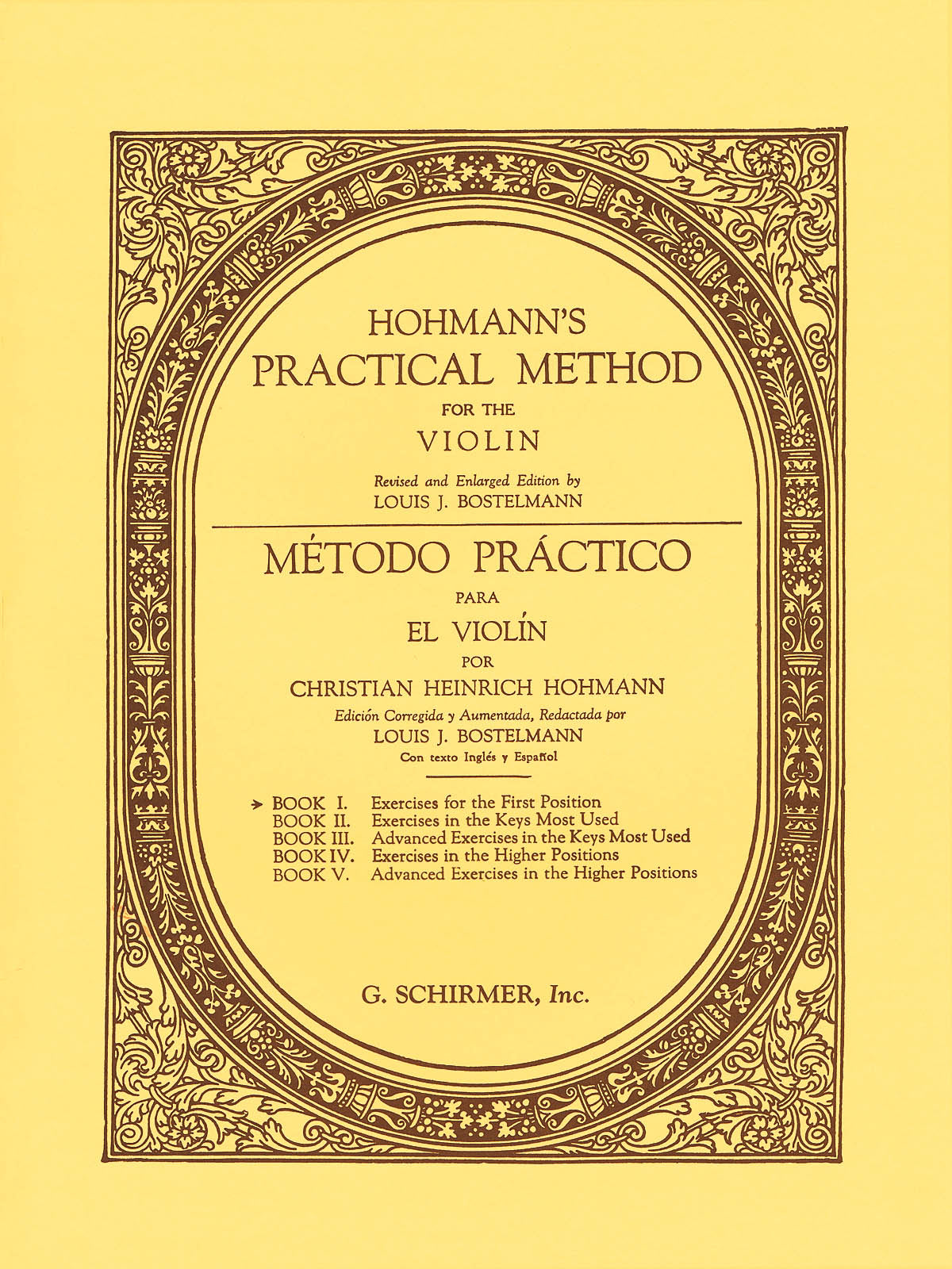 Hohmann: Practical Method for the Violin
