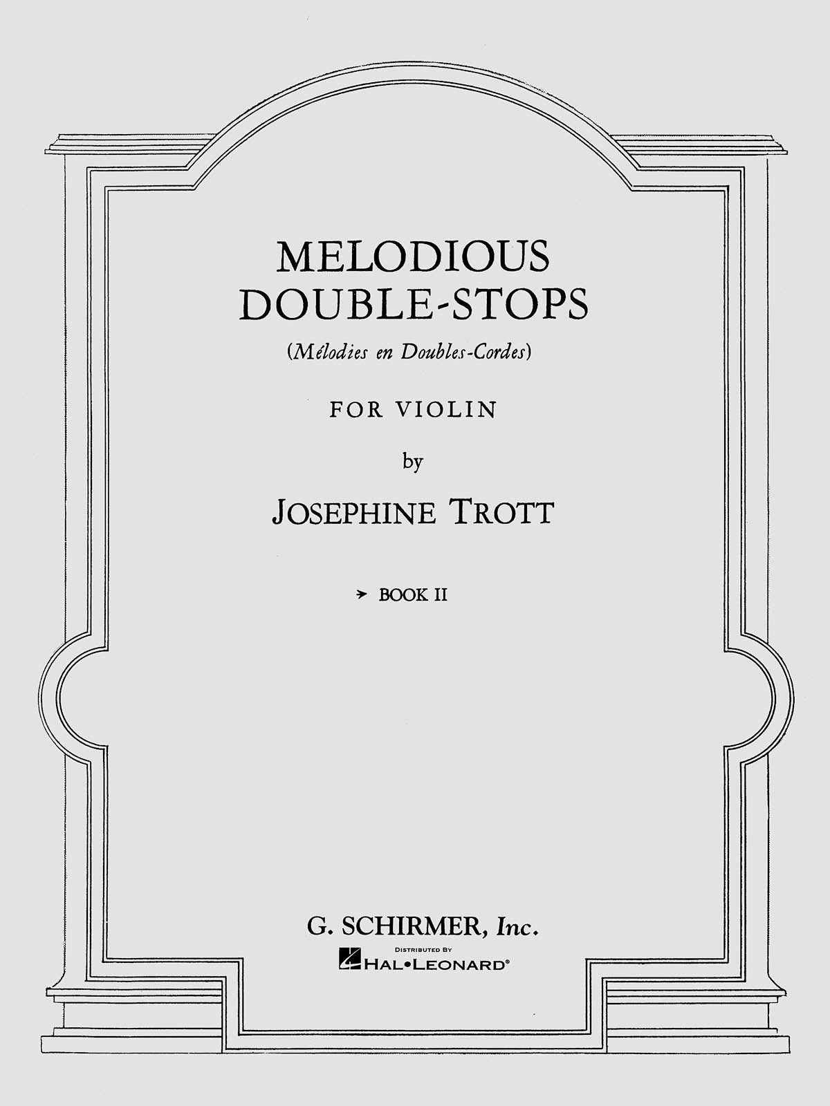 Trott: Melodious Double-Stops - Book 2