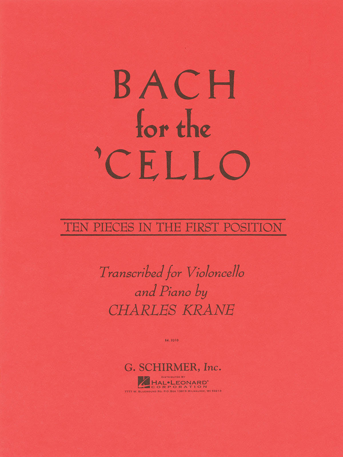 Bach: Bach for the Cello