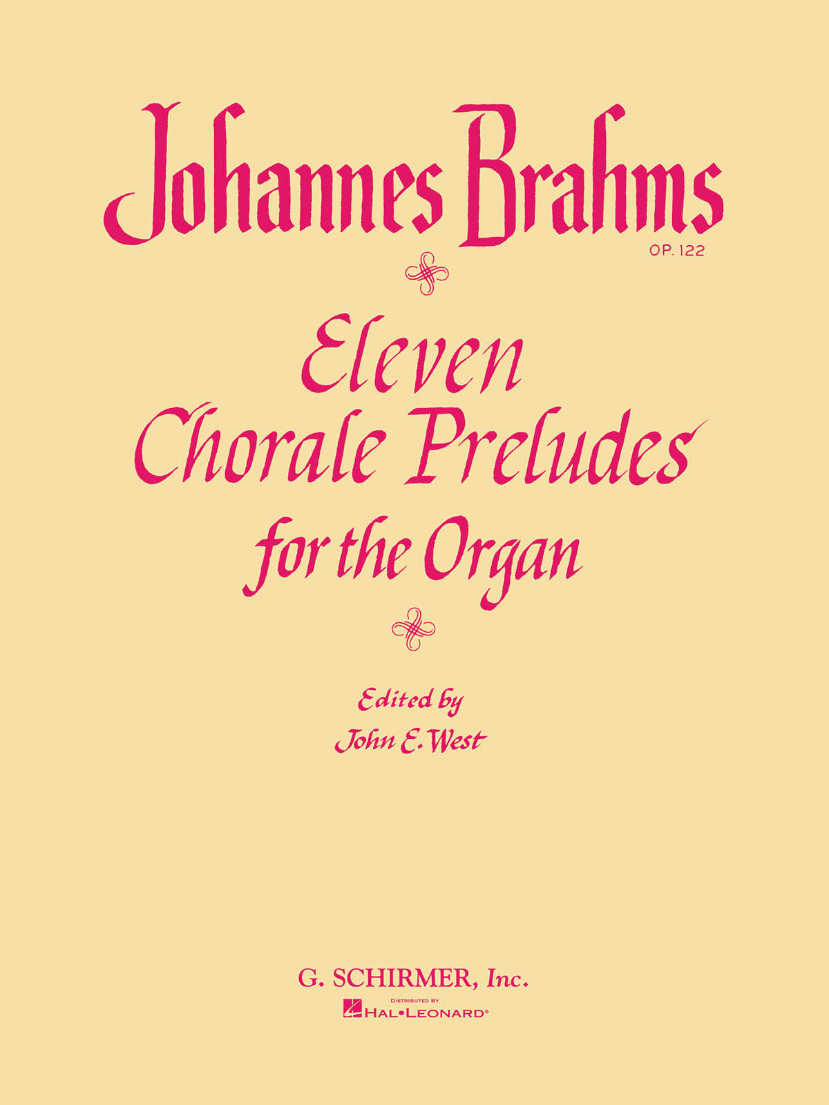 Brahms: 11 Chorale Preludes