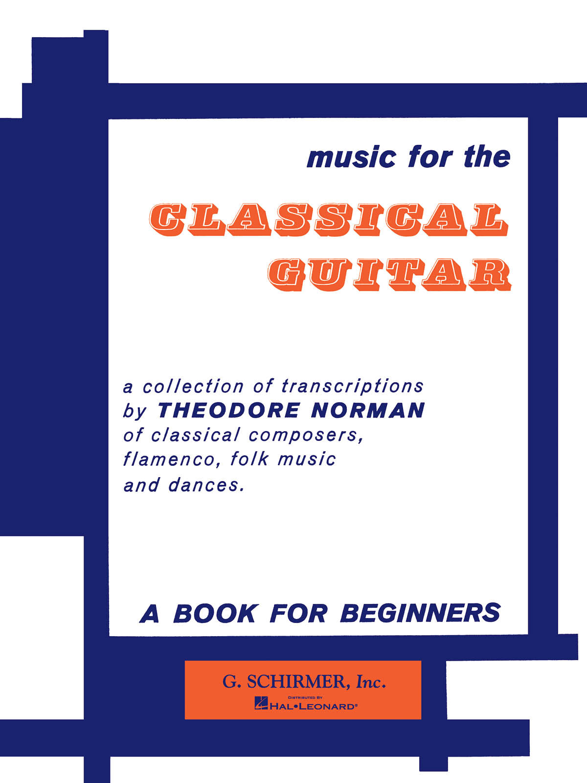Music for the Classical Guitar - Book 1 | Gitaar