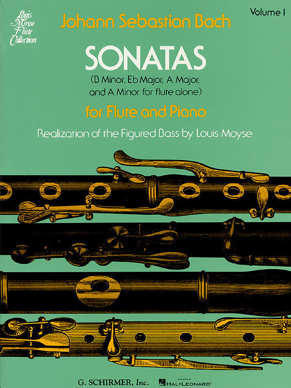 Bach: Sonatas for Flute and Piano, Vol. 1