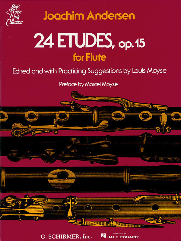 Andersen: 24 Etudes, Op. 15