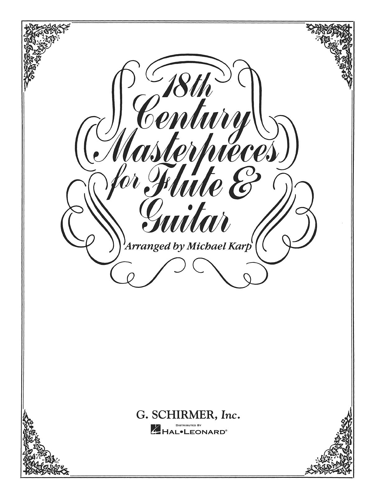 18th Century Masterpieces for Flute and Guitar