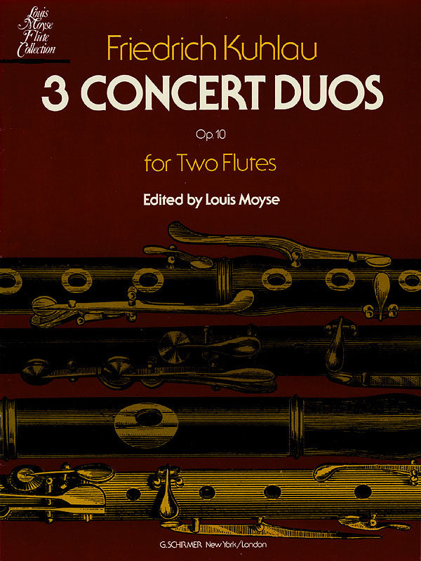 Kuhlau: 3 Concert Duos, Op. 10b