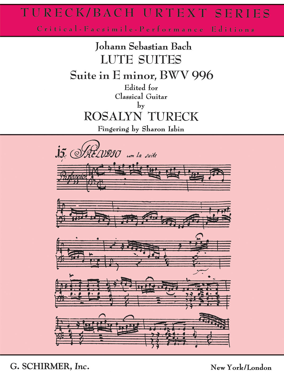 Suite in E Minor BWV996 | Gitaar