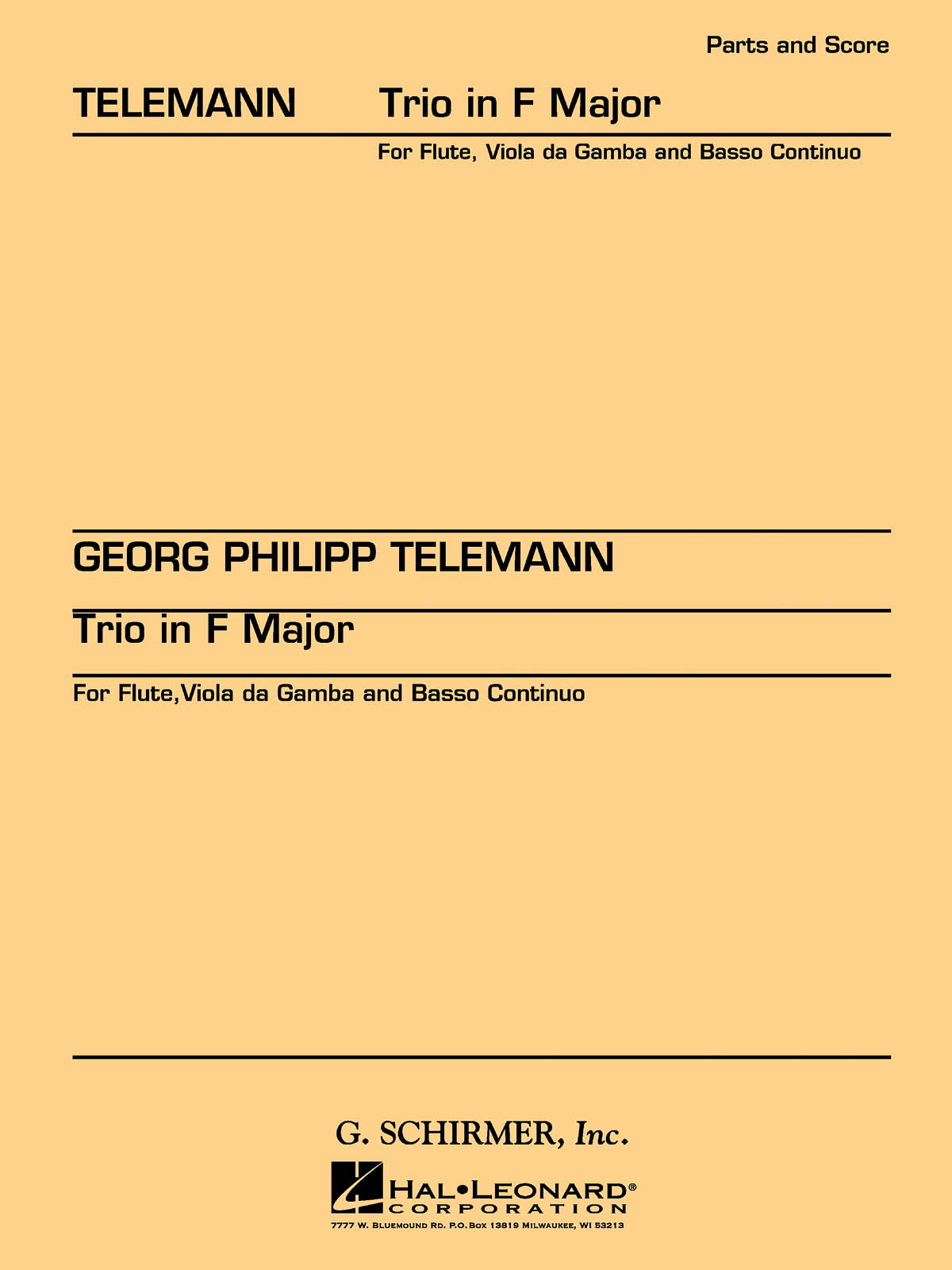 Telemann: Trio in F