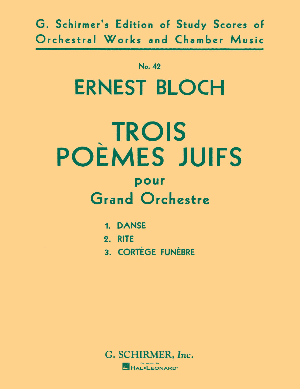 Bloch: Trois Po?mes Juifs (3 Jewish Poems)