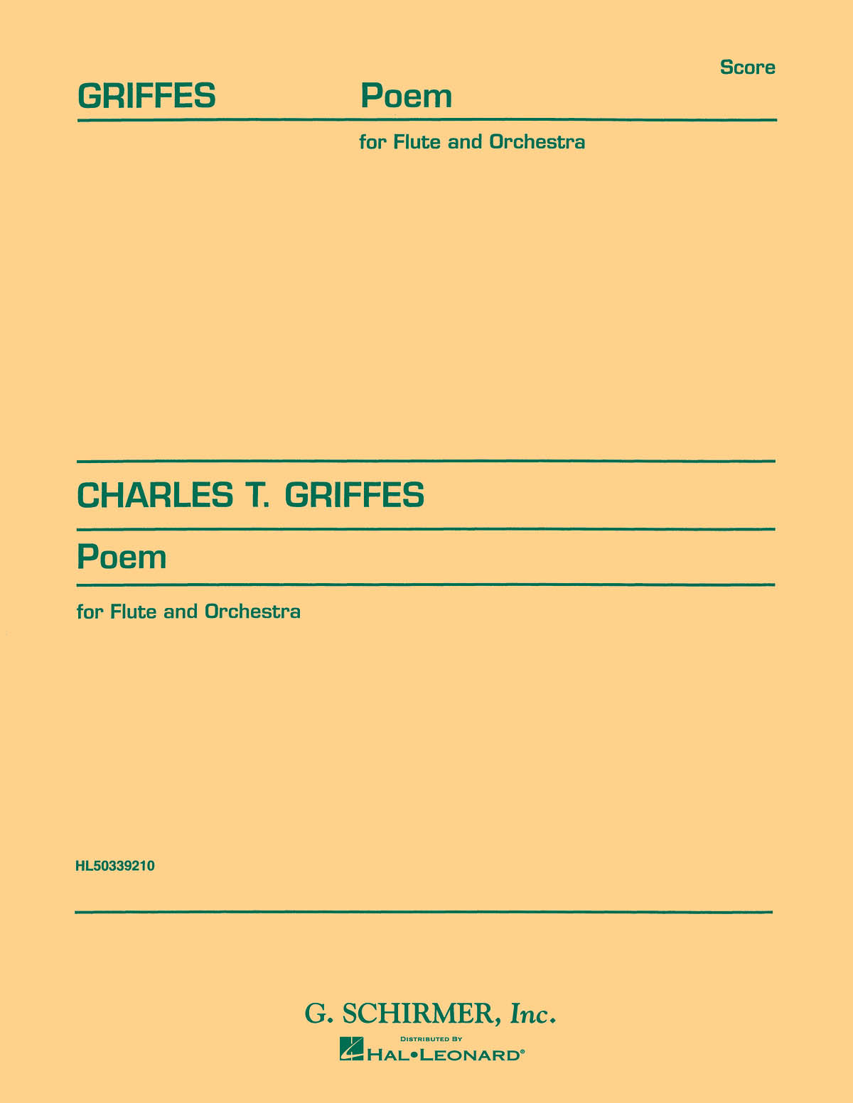 Griffes: Poem