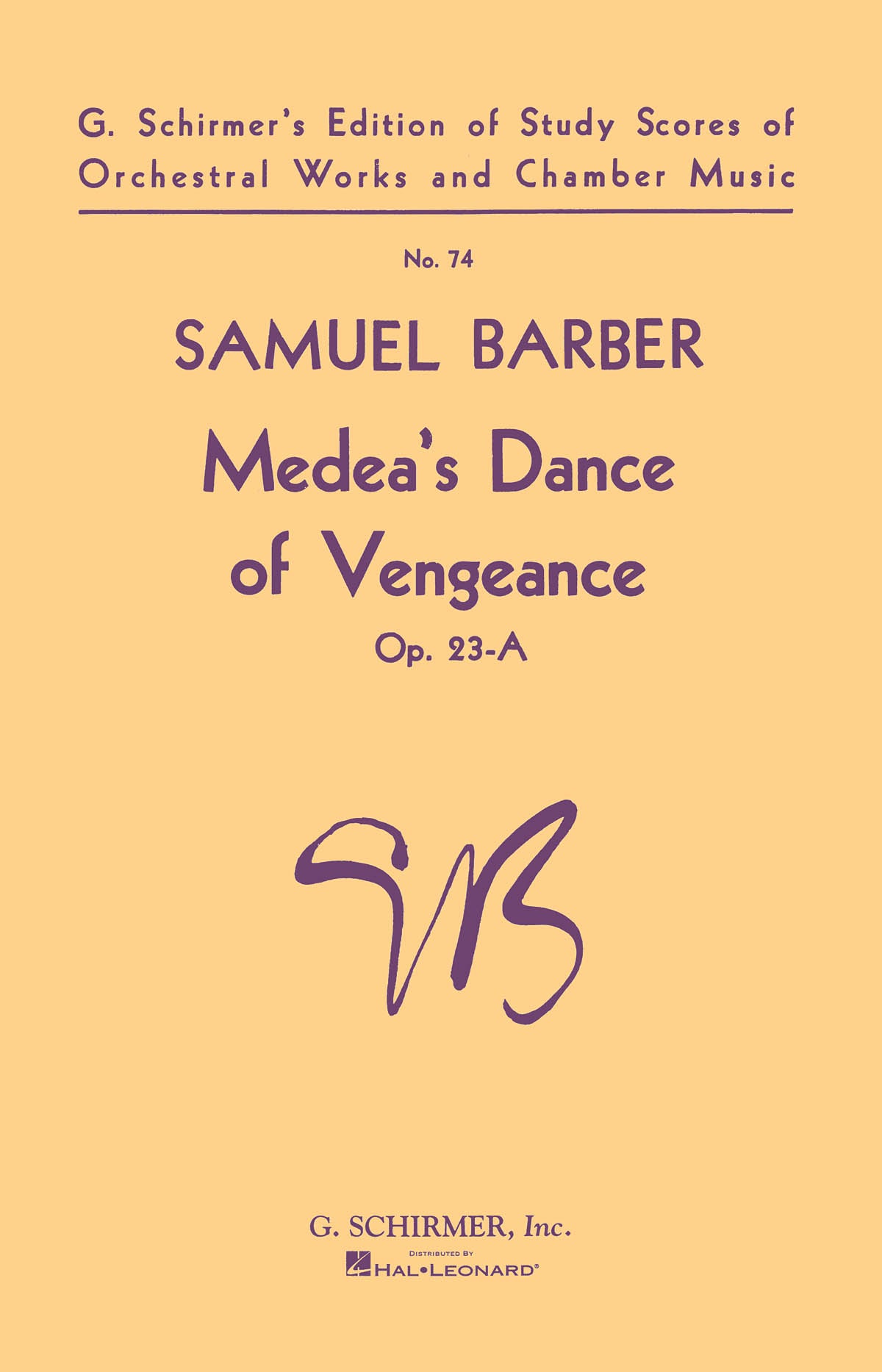 Barber: Medeas Dance of Vengeance, Op. 23a