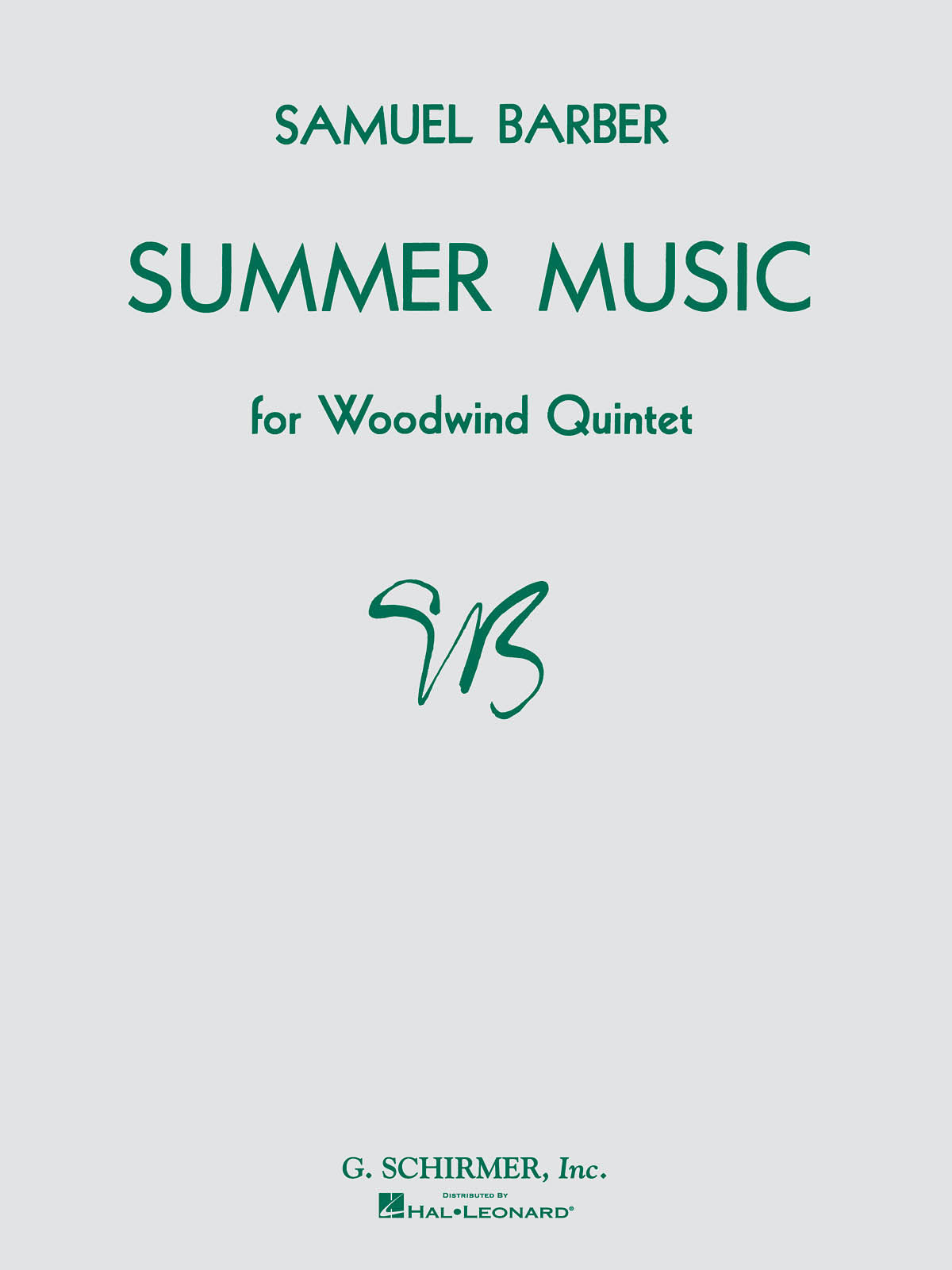 Barber: Summer Music Opus 31