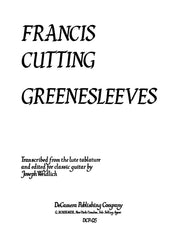 Greensleeves | Gitaar