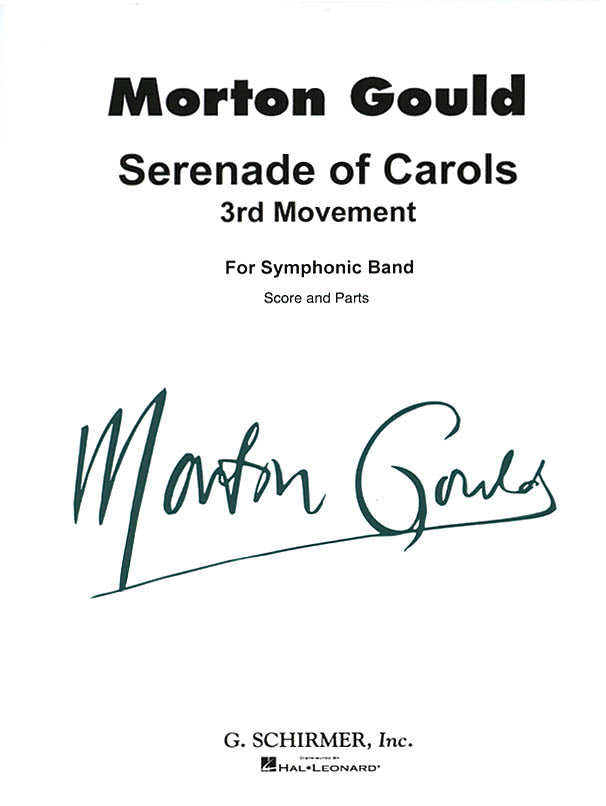 Gould: Serenade of Carols (3rd Movement)