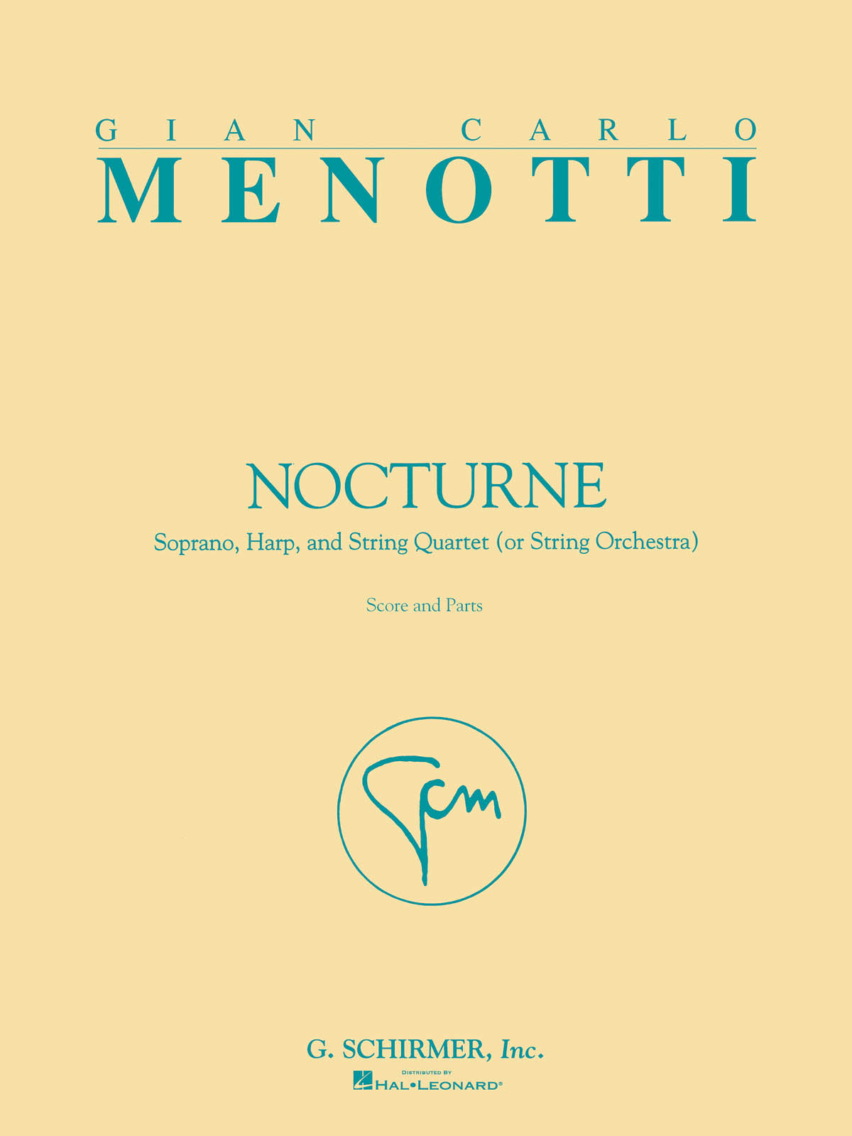 Menotti: Nocturne Op. 54, No. 4