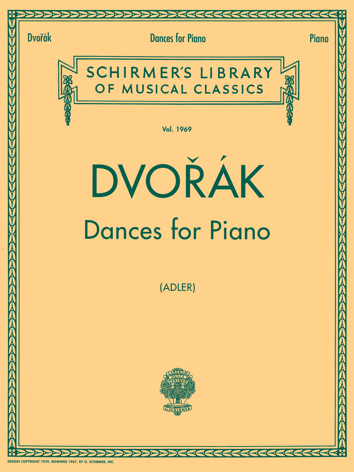 Dvorak: Dances For Piano