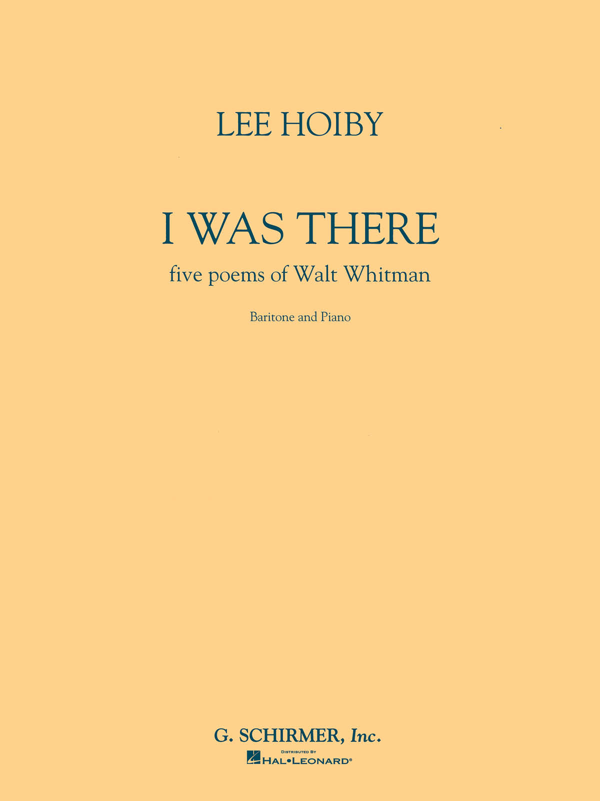 Hoiby: I Was There