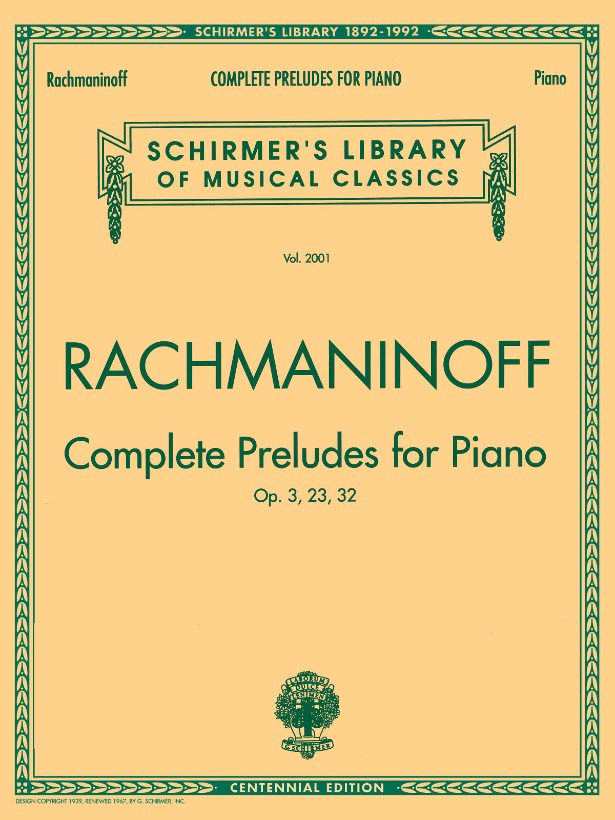 Rachmaninov: Complete Preludes, Op. 3, 23, 32