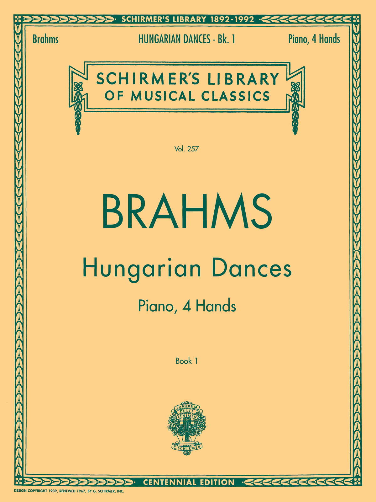 Brahms: Hungarian Dances - Book I
