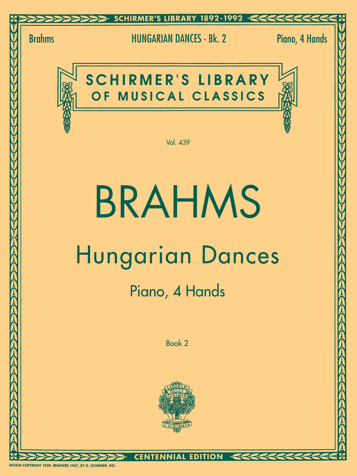 Brahms: Hungarian Dances - Book II