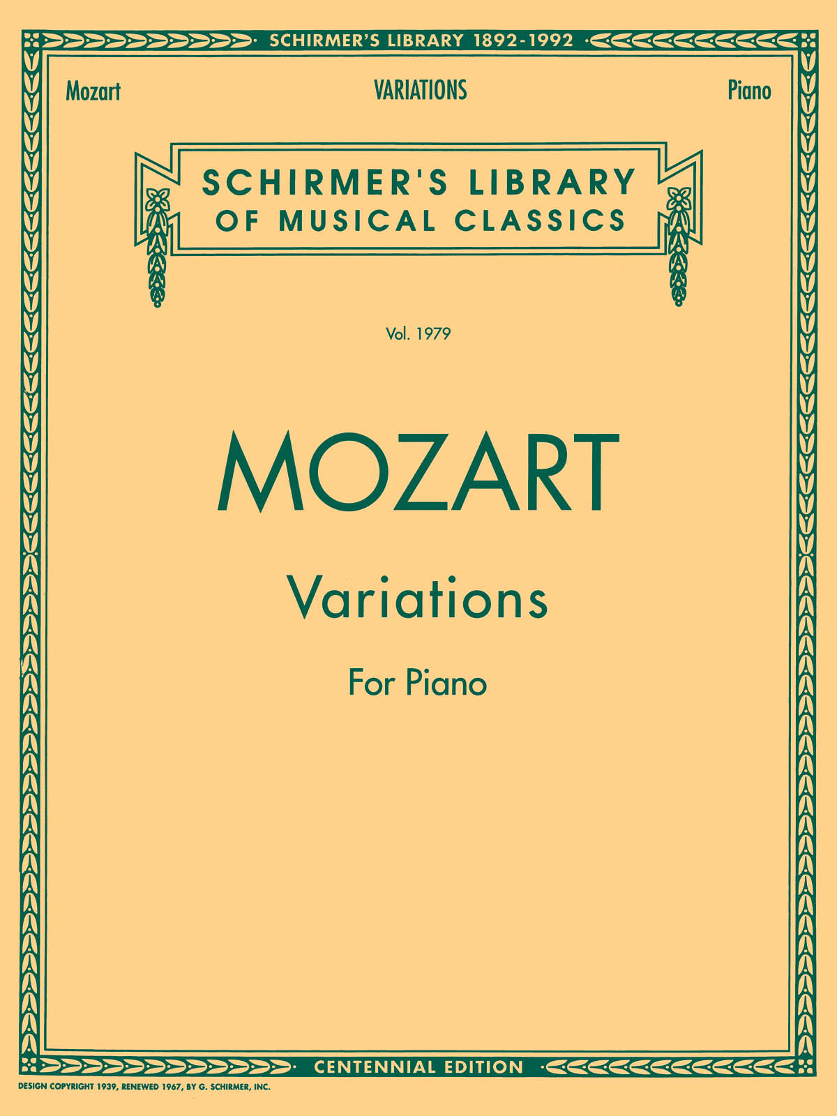 Mozart: Piano Variations (Complete)
