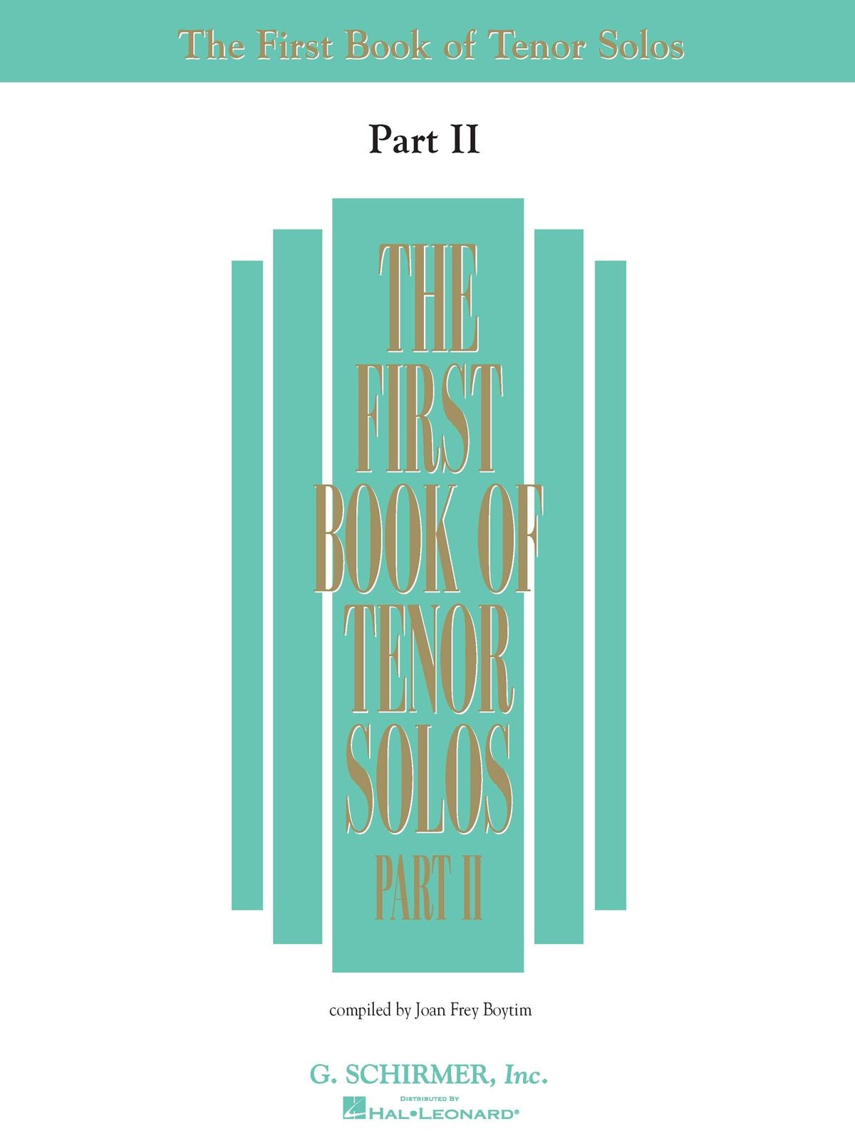 The First Book of Tenor Solos - Part II