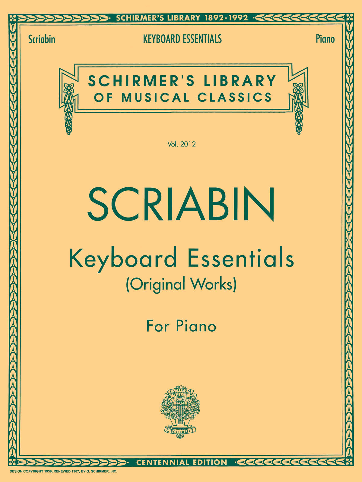 Scriabin: Keyboard Essentials - A Collection of Easier Works