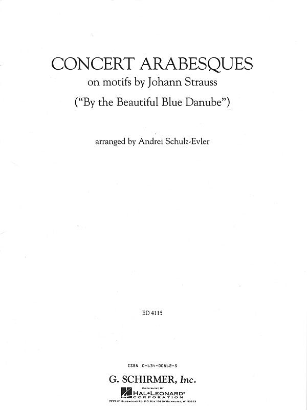 Strauss: Concert Arabesques