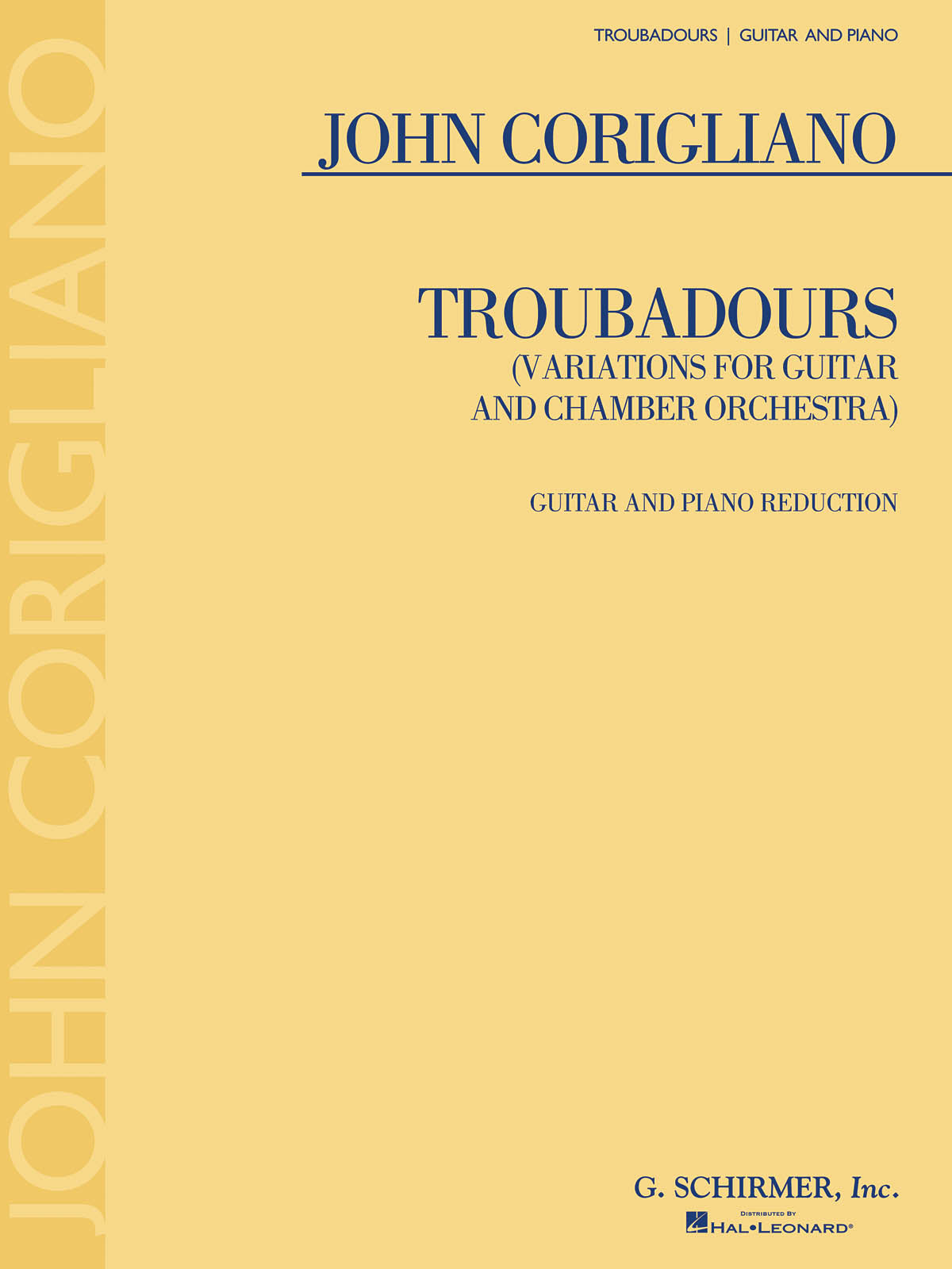 Corigliano: Troubadours