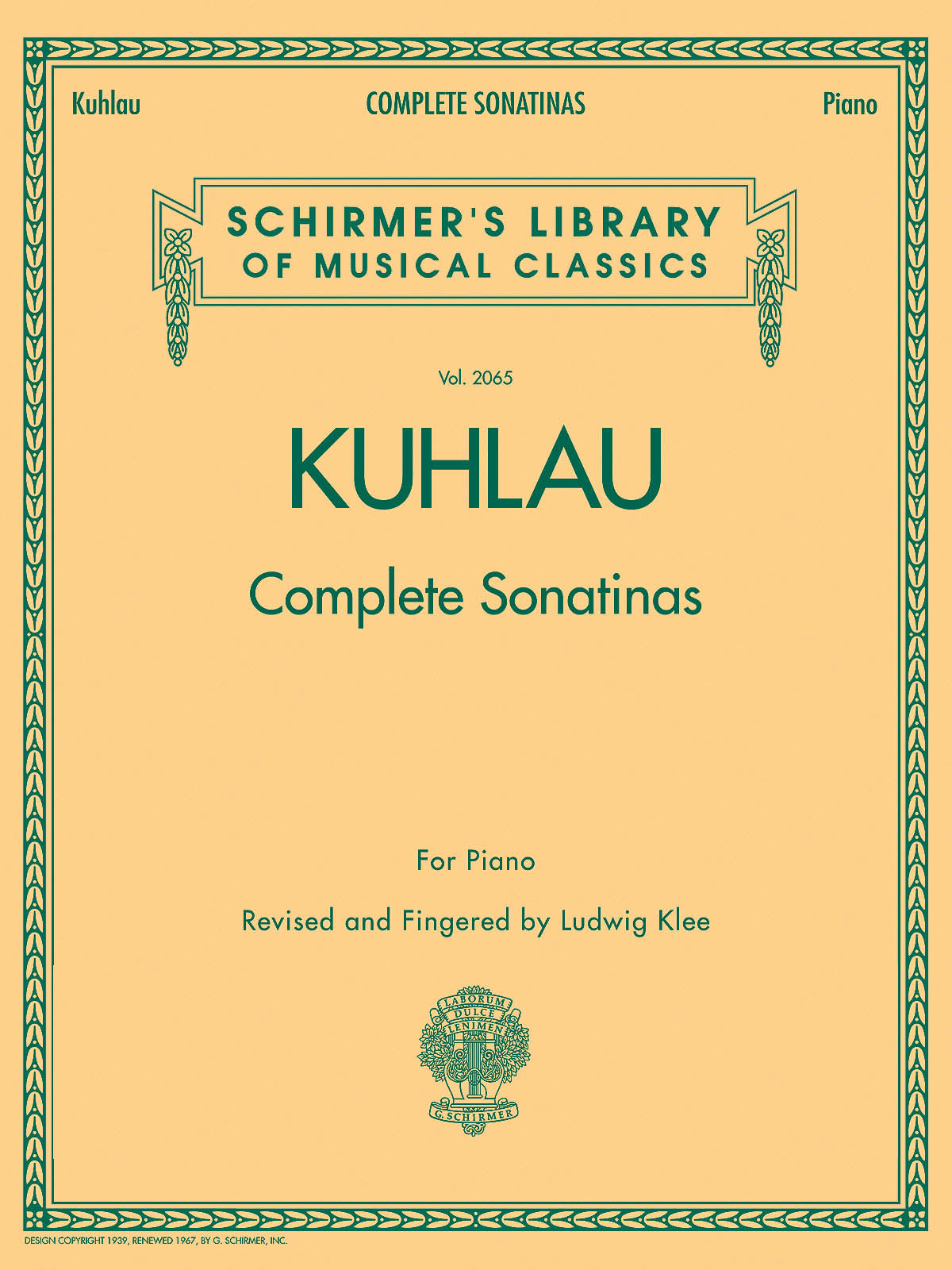 Kuhlau: Kuhlau - Complete Sonatinas for Piano