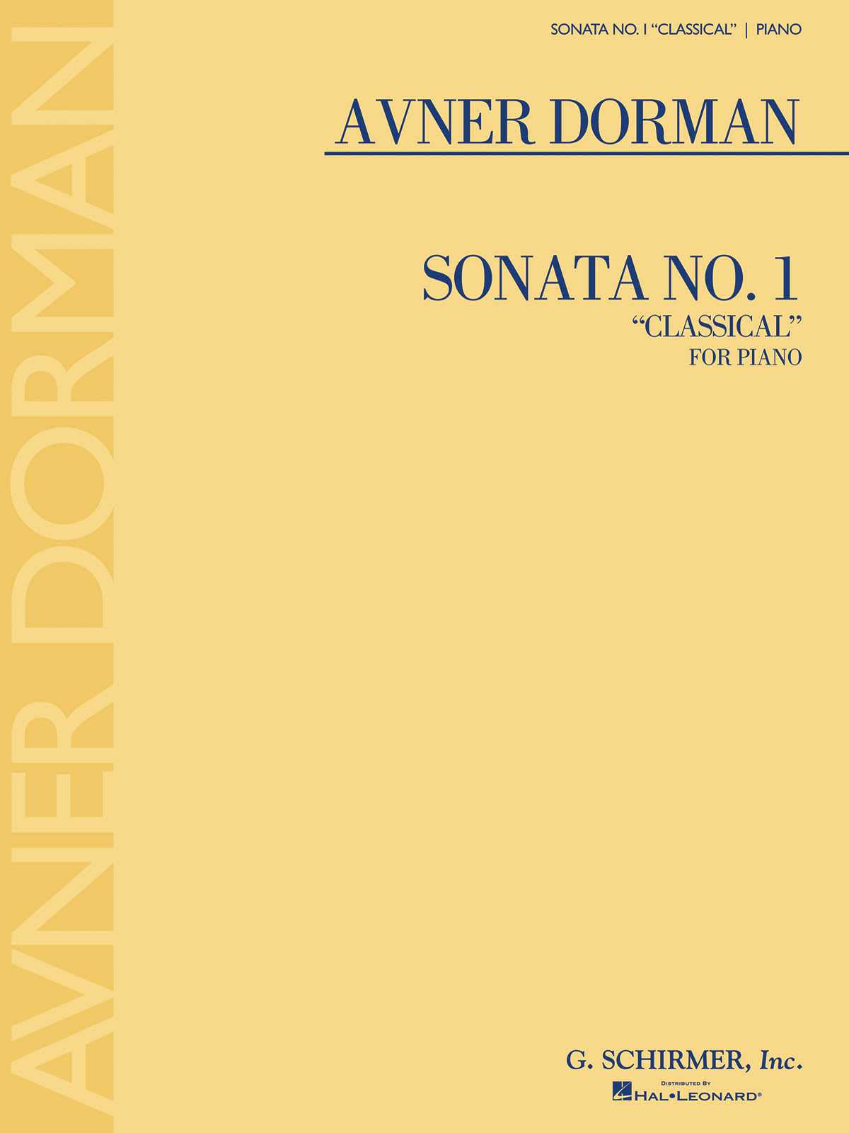 Dorman: Sonata No. 1 Classical