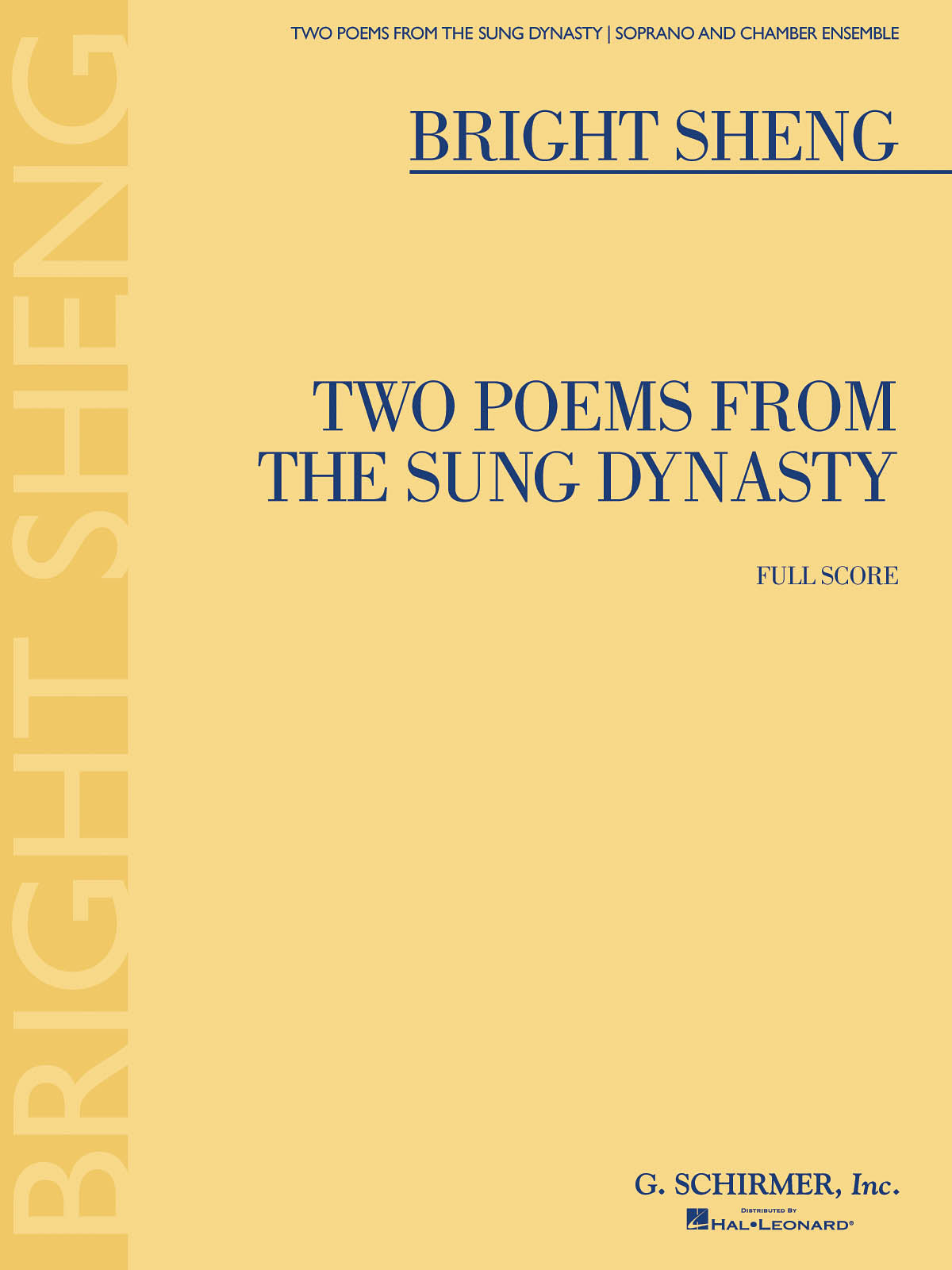 Sheng: Two Poems from the Sung Dynasty