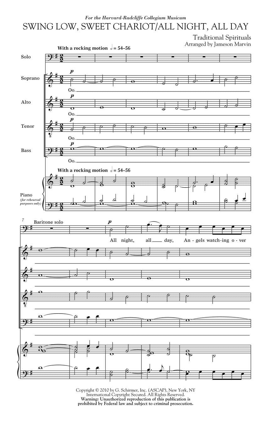 Swing Low, Sweet Chariot/All Night, All Day