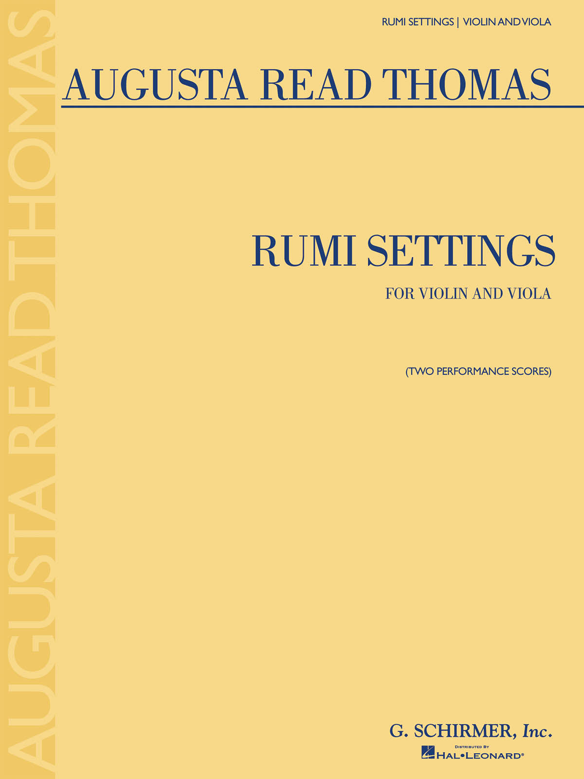 Thomas: Rumi Settings