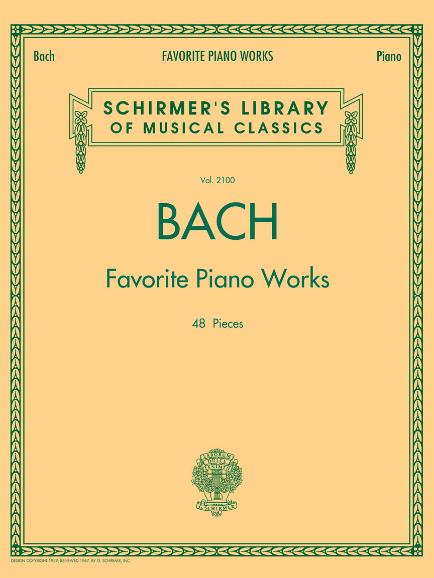 Bach: Favourite Piano Works