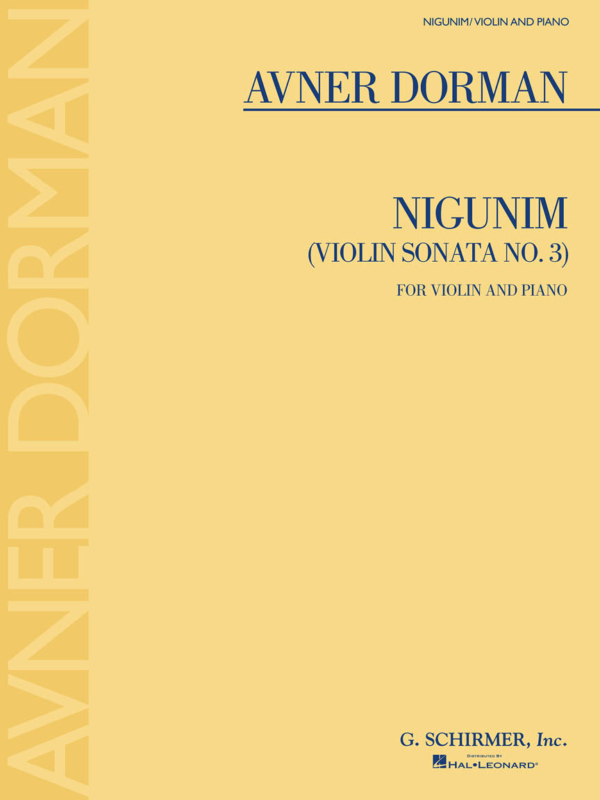 Dorman: Nigunim (Violin Sonata No. 3)