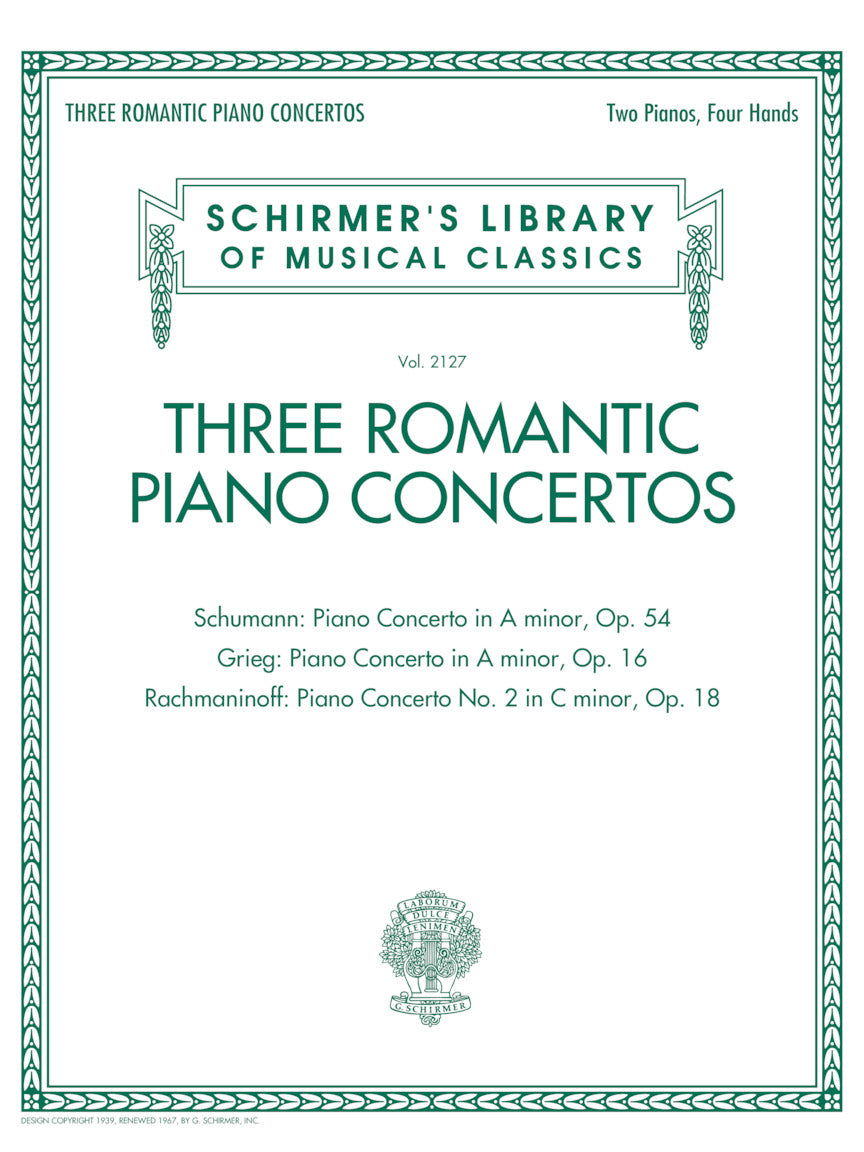 Grieg: Three Romantic Piano Concertos