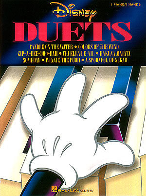 Disney Duets – 8 Favorite Songs for 1 Piano, 4 Hands | Piano, 4 Hands