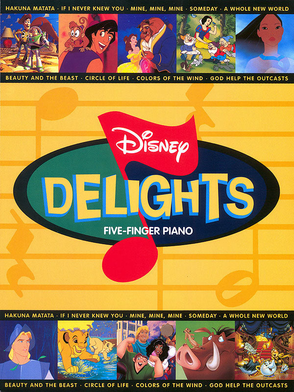 Disney Delights – Five-Finger Piano - 8 songs for beginners | piano