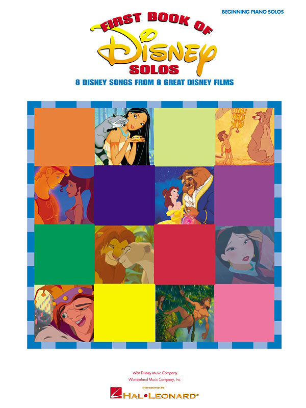 First Book Of Disney Solos – 8 Songs from 8 great Disney Films | piano