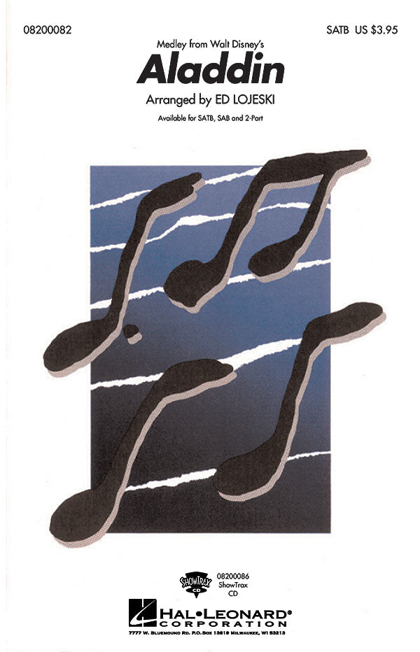 Aladdin – from the Motion Picture Soundtrack | SATB and Piano