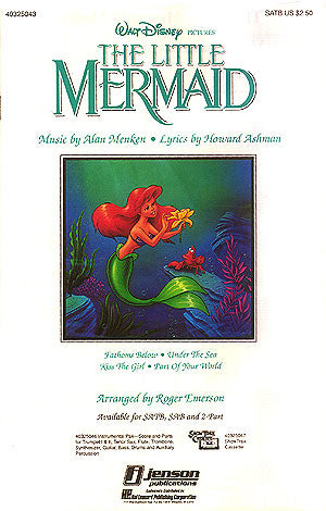 The Little Mermaid – Medley - Music from the Motion Picture Soundtrack | SATB and Piano