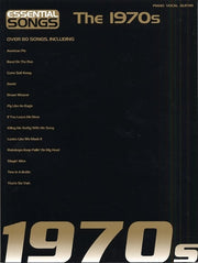 Essential Songs The 1970s | Piano, zang en gitaar